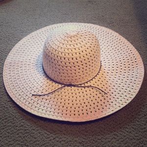 Cream Sun hat